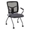 Officesource CoolMesh Collection Nesting Chair with Titanium Gray Frame OSSN6955FGR - alternate 1